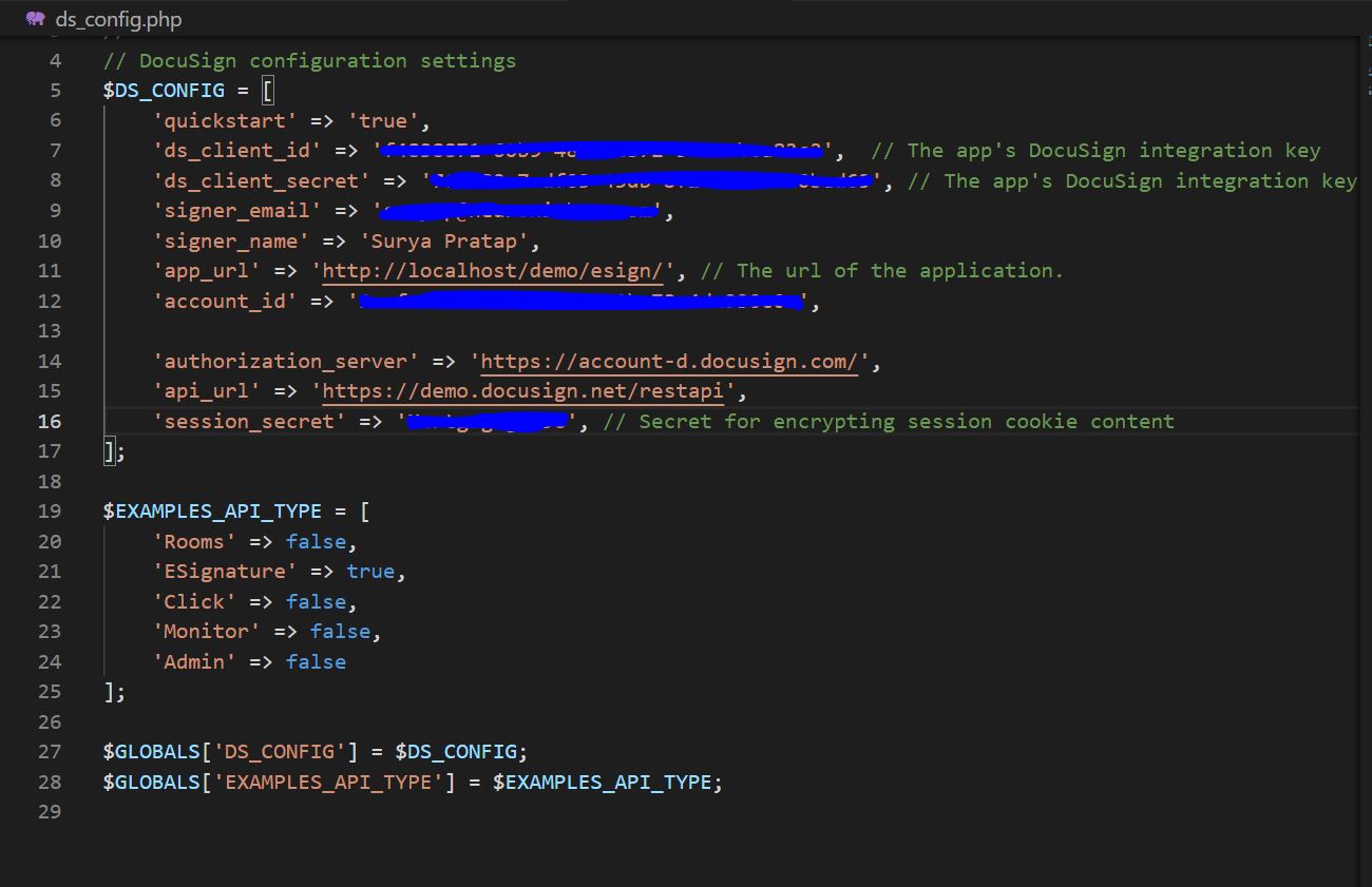 ds_config file for DocuSign