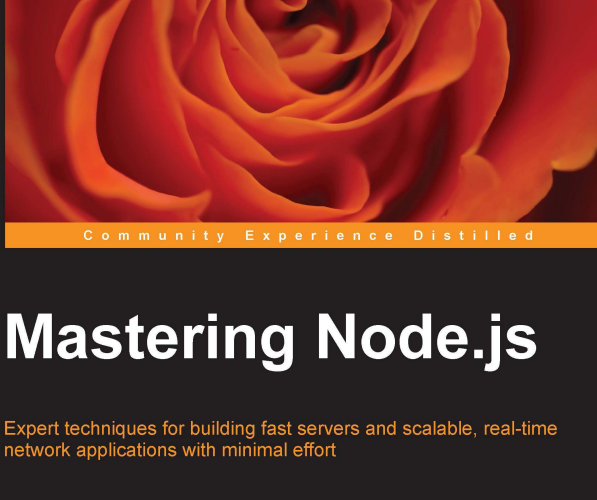 Download Mastering NodeJS Book by Sandro