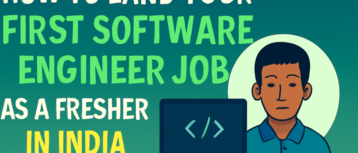 Land Your First Software Engineer Job as a Fresher in India